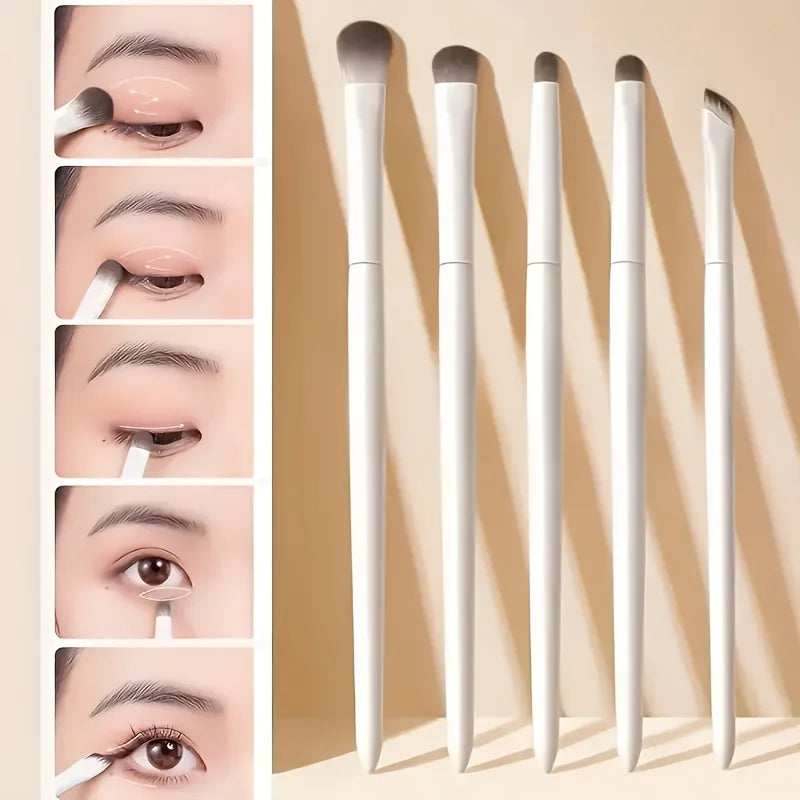5-Piece Eye Makeup Brush Set Perfect Travel Companion and Gift for Friends, Girlfriends, and Wives
