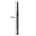Waterproof Black Eyeliner Pencils Smudge-Proof Long-Lasting Beginner-Friendly Eye Makeup High Pigment Black White Eye Liner Pen