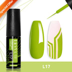 LILYCUTE Nude Crystal Rubber Base Gel Nail Polish Natural Color Semi Permanent UV Gel Soak Off Self Leveling Nail Gel Varnishes