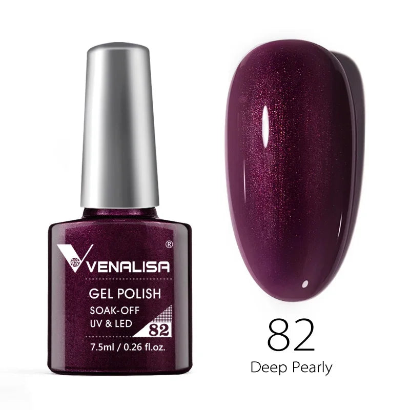 Venalisa VIP4 Nail Gel Polish HEMA/TPO FREE Full Coverage Beautiful Semi Permanent Soak Off UV LED Gel Nail Polish Gel Lacquer