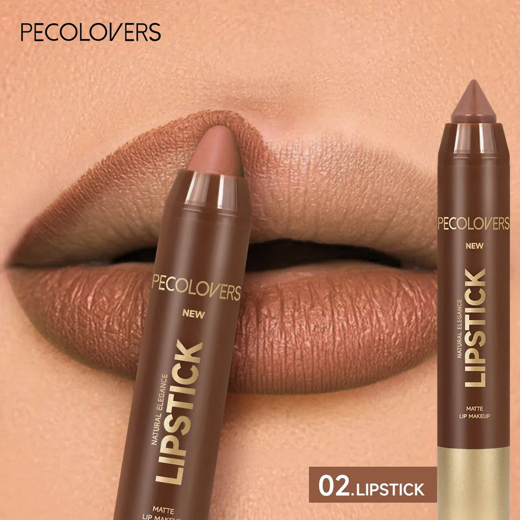 Matte Velvet Lipstick – Long-Lasting, Waterproof, Non-Stick & Transfer-Proof