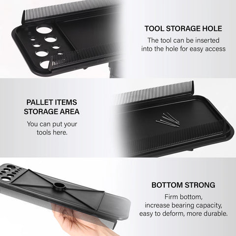 Hair Extensions Rack Holder for Salons Shop Barber Professional Wigs Display Rack Stand Hair Extensions Holder