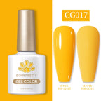 BORN PRETTY 10ml Gel Nail Polish Gel 130 Colors Semi Permanent Solid Nail Gel Varnish Soak Off UV Gel for Base Top Coat