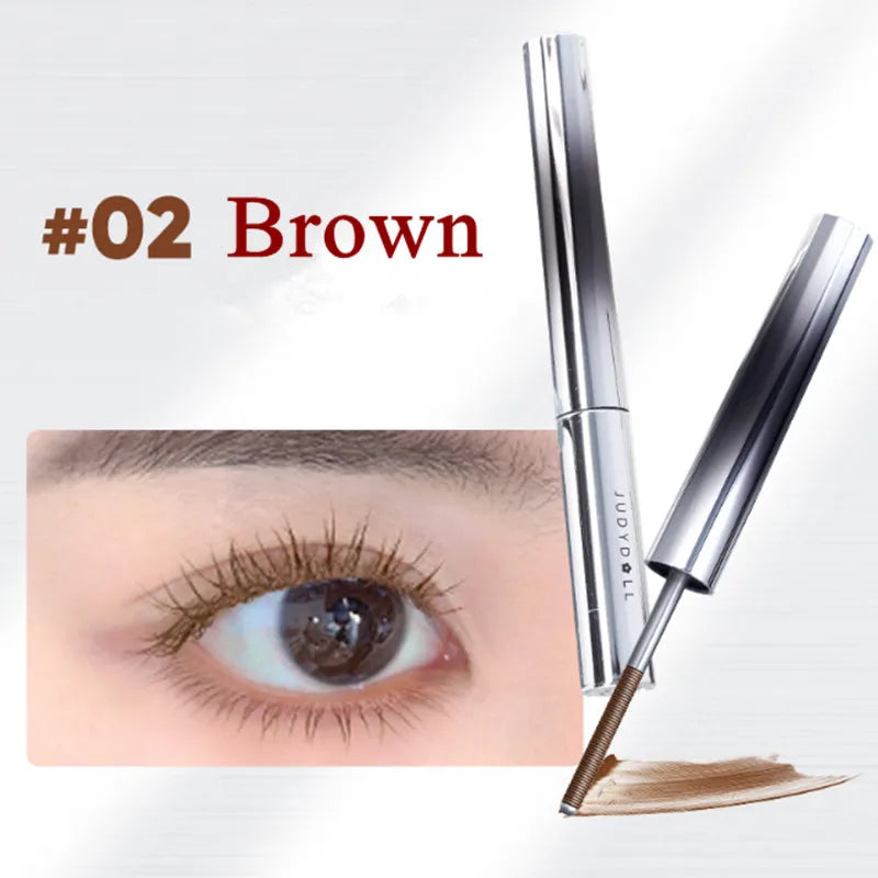 Judydoll Lashes Mascara Waterproof Silk Fiber Mascara Black Long Curling Eyelash Extensions Sexy Eyes Makeup Cosmetics