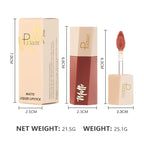 1pcs Waterproof Matte Velvet Lip Tint: Long-Lasting Nude Lip Glaze for a Sexy and Smooth Finish, Valentine's Day Gift
