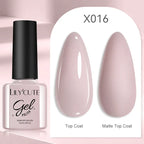 LILYCUTE  5ml Gold Sliver Metallic Liner Gel Nail Polish French Style Super Bright Mirror Pull Line Graffiti Painting Stripe Gel
