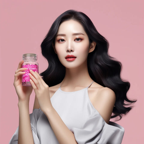 Magic Hair Vitamin Capsule Keratin Oil Fast Restore Hair Soft Smooth Shiny Deep Moisturizer Frizzy Dry Scalp Hair Care Products