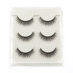 3/5 Pairs Hot Sale Natural Long 3D Mink Lashes Soft Short Faux Cils Handmade Fake Lashes Makeup Tool Eyelash Extension Maquiagem
