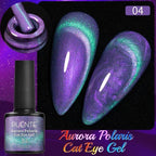 PUENTE 5ml Metallic Painting Liner Gel Polish Bright Mirror Effect Semi-Permanent UV Nail Varnish For Stunning French Nail Art
