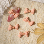 10Pcs Pink Gold Bear Nail Charms Japanese Cartoon Jewelry Nails Art Decoration 3D Rabbit Bear Manicure Accessories For Girl Lady