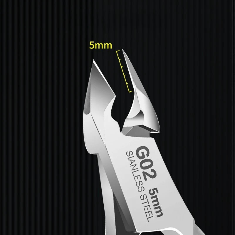 Stainless Steel Cuticle Trimmer Nail Nipper Cuticle Remover for Nail Products Toenails Dead Skin Professional Pedicure Tools