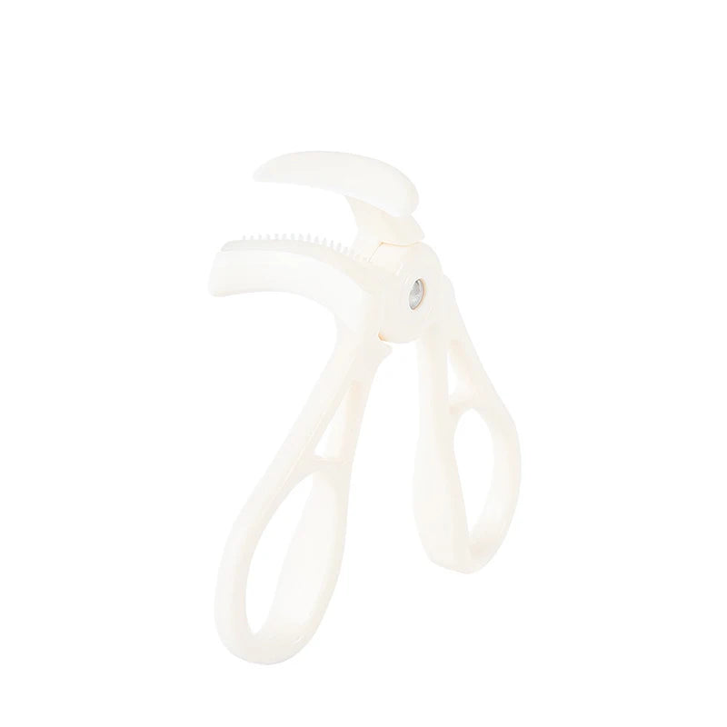 Portable One-Clip Eyelash Curler Wide-Angle Partial Eyelash Curler with Comb Teeth & Rubber Quick Natural Curling Long Lasting