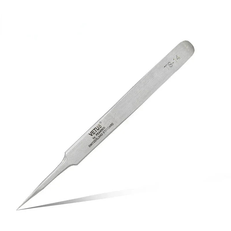 Stainless Steel Industrial Anti-static Multitool Tweezers Curved Eyebrow Lash Tweezer Precision Clamp Watchmaker Repair Tool