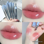 Metal Head Ice Diamond Essence Lip Tint Mirror Water Light Glass Lip Gloss Reduce Lip Wrinkles Moisturizer Lips Pluming Care