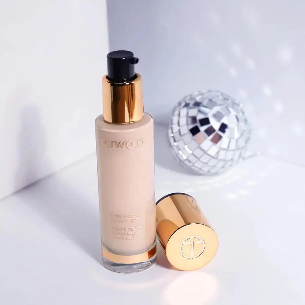 8 Color Liquid Foundation Makeup Face Base Corrector Waterproof Long Lasting Moisturizer Concealer Cosmetics
