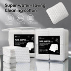 200/500Pcs/pack/box Solid Durable Nail Tools Manicure Gel Nail Polish Remover Pads Lint-Free Wipes Napkins Wraps