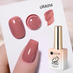 UR SUGAR 15ml Champagne Gold Sliver Reflective Glitter Gel Nail Polish Varnish Semi Permanent Soak Off UV Gel For Manicure Art