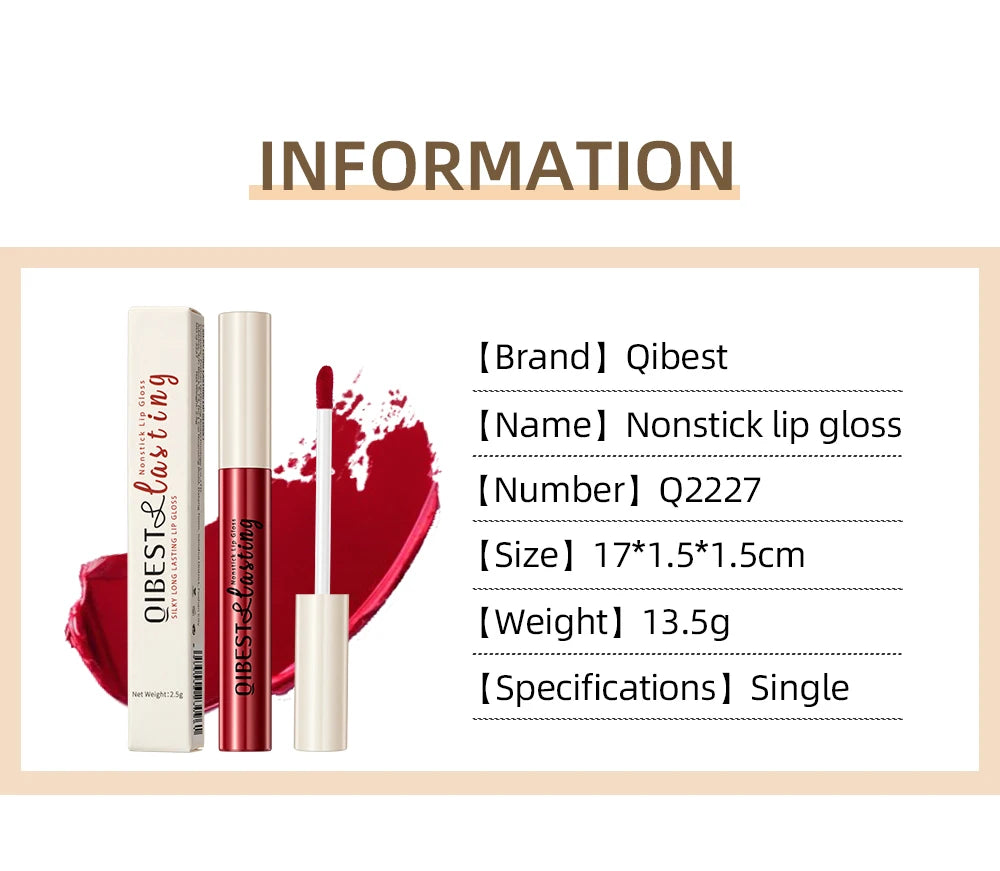 Matte Liquid Lipstick Waterproof Velvet Nude Sexy Red Lip Gloss Long Lasting Nonstick Lip Stain Makeup 24 Colors Hot Lipgloss