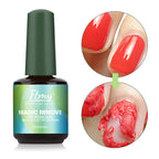 Gel Nail Polish Remover, 2-3 Min Quickly Remover Nail Polish, No Harm To Skin, No Irritating Odor, No Need For Foil, Soaking Or