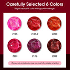 GELLEN Dark Red Jelly Transparent Gel Nail Polish Pink Skin 6pcs Set Quick Air Dry Autumn Winter Nails Polishes 10ml 2026 New