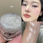 Glitter Jelly Eyeshadow – Single Shade Liquid Shimmer Gel for Eye Highlight, Precise Application & Long-Lasting Sparkle