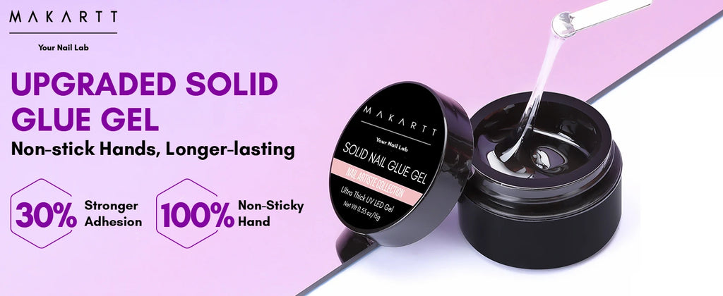 Makartt Super Strong Nail Glue and Glue Remover ,Quick Glue Debonder | Easy Removal with a Dropper Applicator For Press On Nails