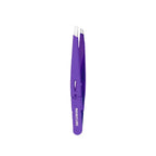 Professional Precision Tweezers for Hair Removal High-Precision Slant Tip with Ergonomic Handle  Eyebrow Tweezers Christmas Gift