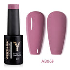 YOKEFELLOW 10ml Jelly Nude Gel Nail Polish High Quality Translucent Pink Nail Gel Varnish Soak Off UV Gel Polish Long Lasting