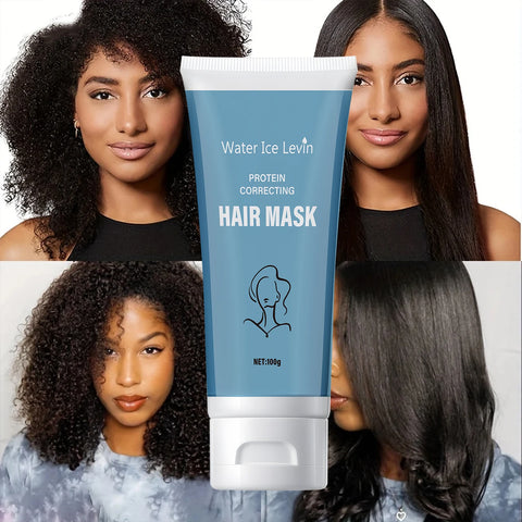 Keratin Hair Mask, Moisturizes and Moisturizes Hair, Smoothes Straight Hair, Softens Damaged and Frizzy Hair, Makes Moisturizes and Smoothes Hair, Suitable for All Hair Types