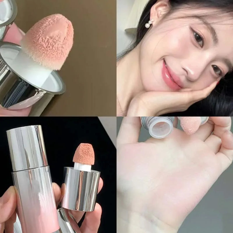Gentle Korean Liquid Powder Blusher Faceplate Waterproof Facial Shadow Highlight Nose Lasting Brightening Rouge Student Girl