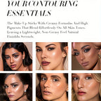 2026 Beauty Glazed 2 Color Liquid Contouring To Enhance The Facial Contour,Waterproof ,Matte,V-face Shaping Contour Face Makeup