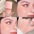 Beauty Soft Light Pink Liquid Blush Lasting Natural Contouring Low Saturated Blusher Waterproof Facial Blush Rouge Korean Makeup