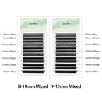 NATUHANA W-Shaped 4D 5D Volume Eyelash Extensions Premade Volume Fans W Shape Lashes Natural Soft False Eyelashes for Makeup