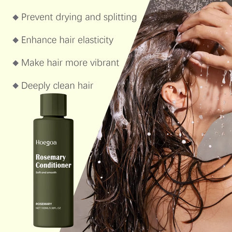 Rosemary Shampoo Conditioner Set Hair Repair Conditioning Prevent Loss Cleansing Dandruff Strengthen Root Hair Regrowth Care