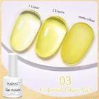 PUENTE 5ml Metallic Painting Liner Gel Polish Bright Mirror Effect Semi-Permanent UV Nail Varnish For Stunning French Nail Art