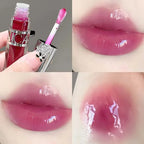 CAPPUVINI Transparent and Moisturizing Lip Gloss, Hydrating Glass Lip Dry Lip Mirror Lipstick Makeup
