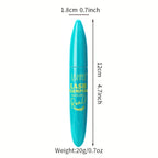 USHAS Ultra Long Lasting Mascara 4D Waterproof Mascara Liquid Fiber Mascara 360 Degree Spiral Brush Eyelashes Extension Makeup