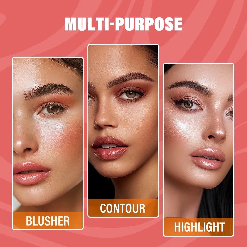 Waterproof Bronzer Makeup Contour Sticks Cosmetics Contouring for Face Bronzers And Illuminators Matte Shading Palette Powder