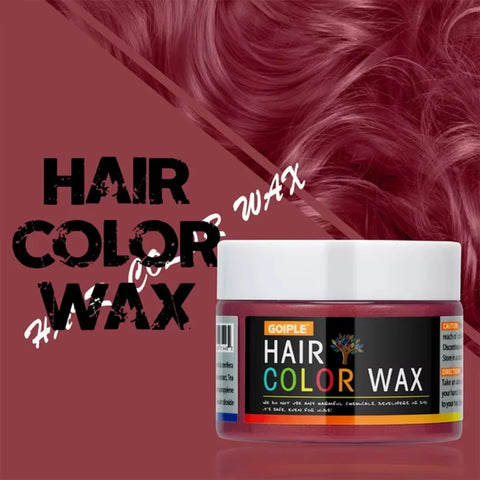 Halloween Hair Colour Wax Easy To Wash DIY Dye Hair Mud Immediate Dying for Eyebrow Beards Coloring Temporary Hair Colour Cream