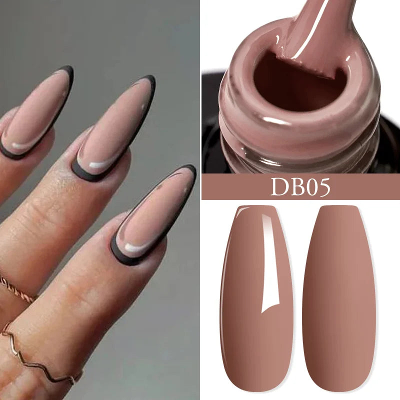 7ml Champagne Gold Sliver Reflective Nail Gel Polish Sparkling Shining Glitter Pink Red Nail Supplies Semi Permanent Gel Varnish