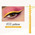 Colorful Eyeliner Gel Pencil Waterproof Lasting Easy To Wear Eyes Beauty Makeup Natural Matte Lying Silkworm Eye Liner