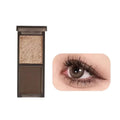 Hot Biya 2Colors Eyeshadow Protable Red Black Plate Matte Eye Shadow Dark Smoky Cosmetics Makeups Party Halloween DIY Wholesale