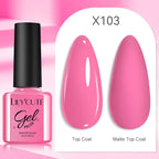 LILYCUTE 5ml Super Bright Silver Metallic Painting Liner Gel Nail Polish Drawing Stripe Graffiti Mirror Pull Line UV Gel Varnish