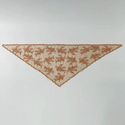 Fashion Ins Lace Hair Scarf Women Retro Triangle Hair Bands Vintage Triangular Headscarf Girls Elegant Headwear Hair Accessories