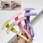Wide-Angle Portable One-Clip Eyelash Curler Comb Tooth Lashes Styling Tool Easy to Operate Enlarges Eyes Partial Curler