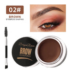 Dragon Ranee 6color Wild Eyebrow Styling Eyebrow Cream Styling Eyebrow Gel Soap Wax White Eyebrow Cream