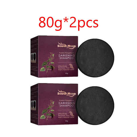 Polygonum Multiflorum Shampoo Soap Remove Dandruff Reduct Hair Loss Restore Natural Black Hair Strengthen Hair Roots Hair Care