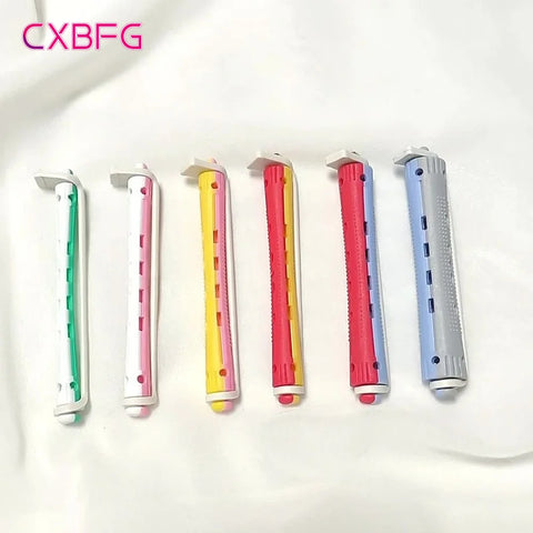 12pcs Heatless Hair Curler No Heat Hair Rollers Soft Curling Rod Pull Core Lazy Curls Flexi Rods Wave Formers Hair Styling Tools