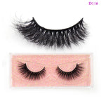 False Eyelashes 3D Mink Lashes Soft Fluffy Natural Long Fake Lashes Full Stripe False Eyelash Volume Eye Lashes for Makeup D101