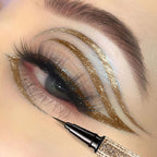 1PC Glitter Liquid Eyeliner Pencil Waterproof Purple Pink Blue Eye Liner Pen Long Lasting Quickily Drying Eyes Makeup For Women